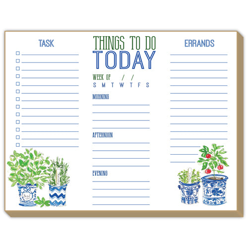Things To Do Today Planner