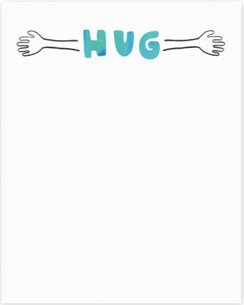 Hug Notepad