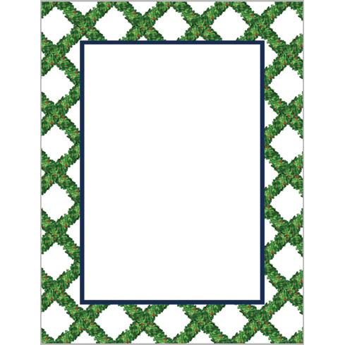 Boxwood Lattice Notepad
