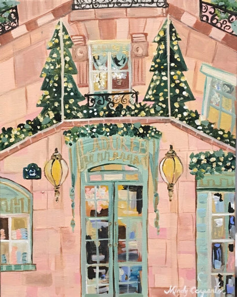 Paris Holiday Patisserie Greeting Card