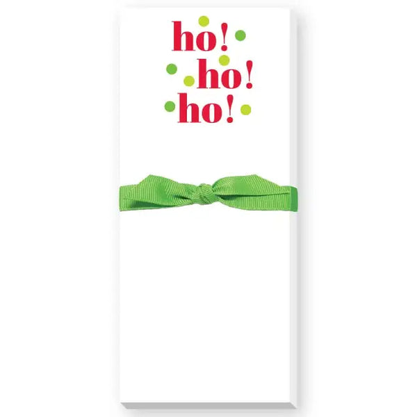 HO HO HO Christmas Skinnie Notepad