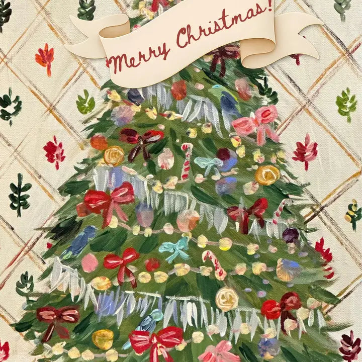 Merry Christmas O'Tannenbaum Greeting Card
