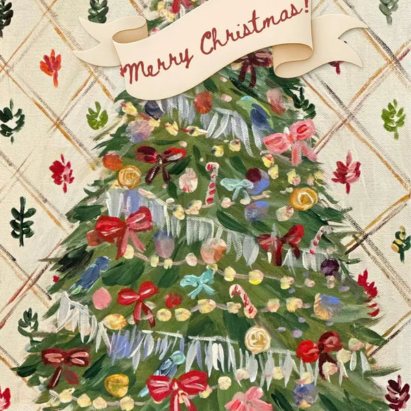 Merry Christmas O'Tannenbaum Greeting Card
