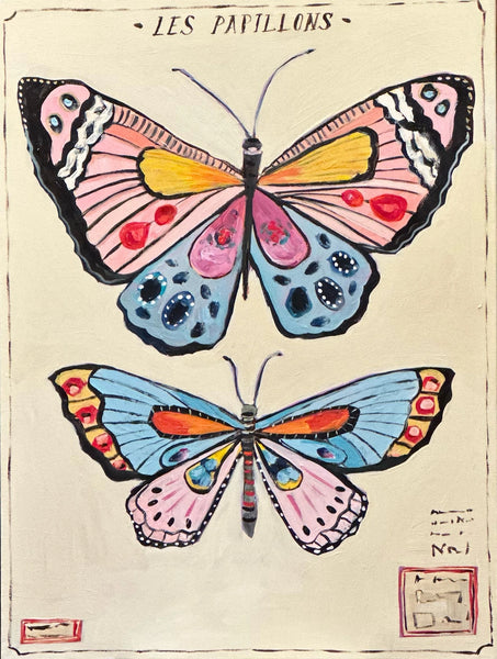 Les Papillons Greeting Card