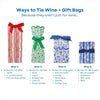 Green Dots Wine and Gift Bag Set