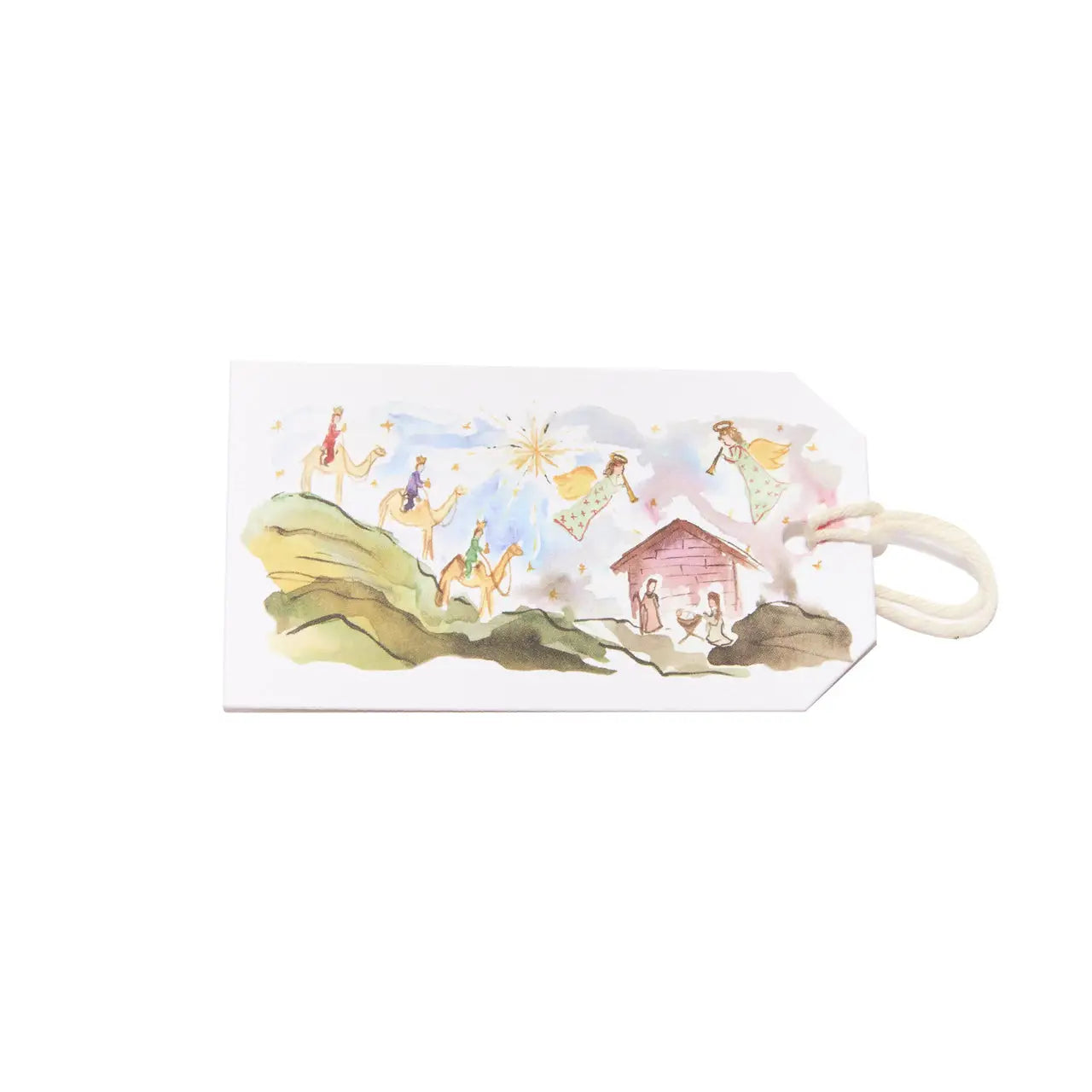 Nativity Holiday Gift Tag Set