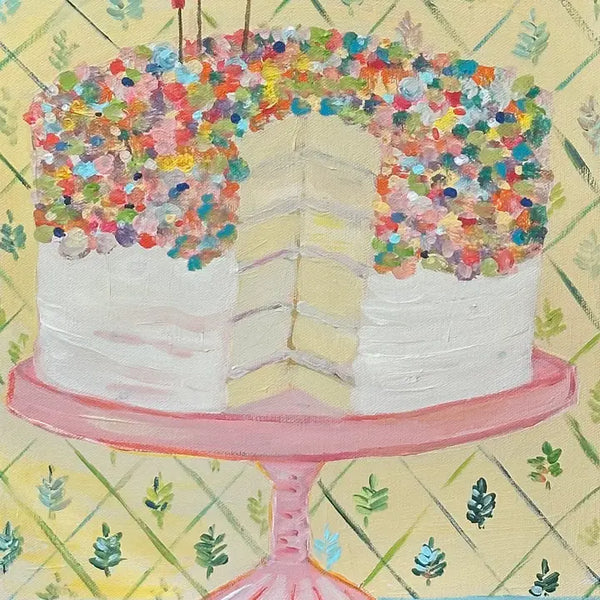 Yay Cake Birthday Greeting Card