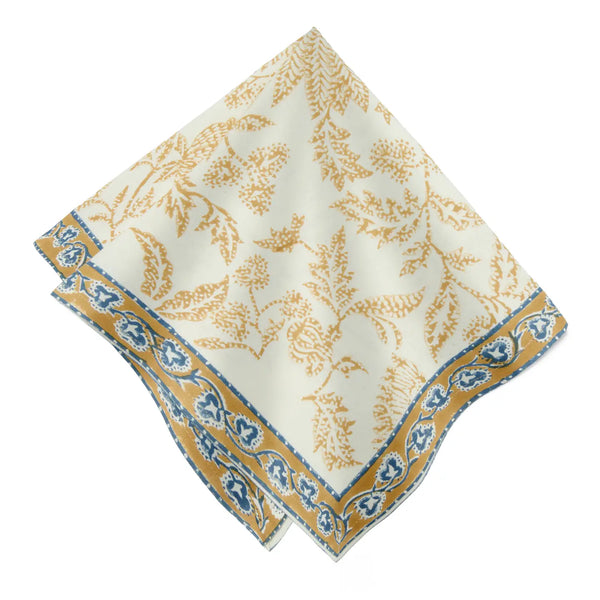 Chloe Blue and Brown Napkins