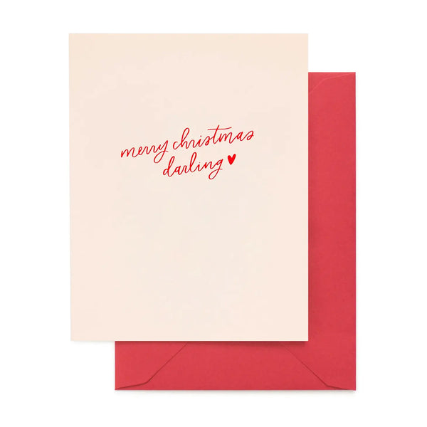Merry Christmas Darling Greeting Card