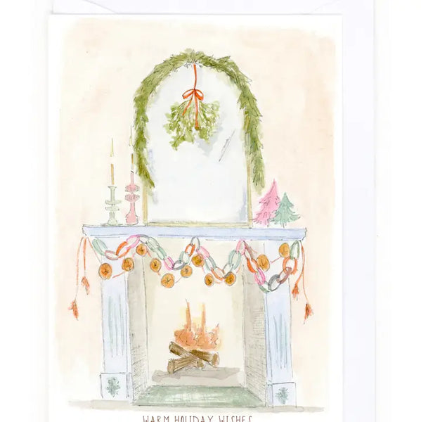 Warm Wishes Christmas Greeting Card
