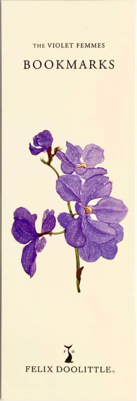Violet Femmes Bookmark Set