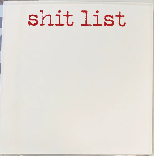 Shit List Small Notepad