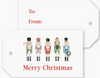 Classic Nutcrackers Christmas Gift Tags