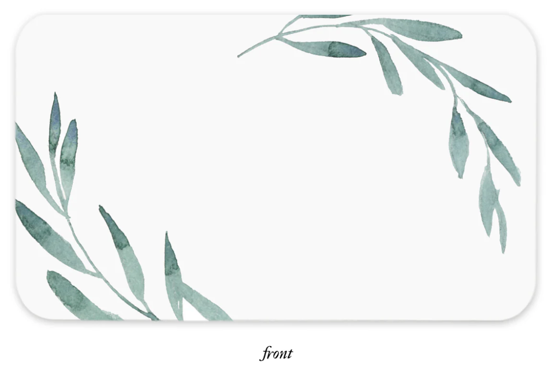 Olive Branch Little Notes