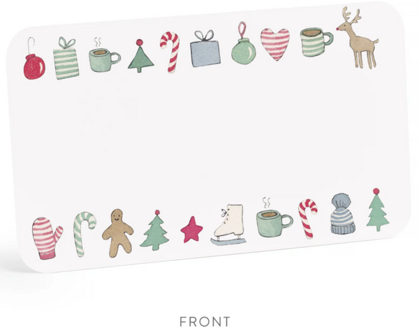 Merry Motif Christmas Little Notes