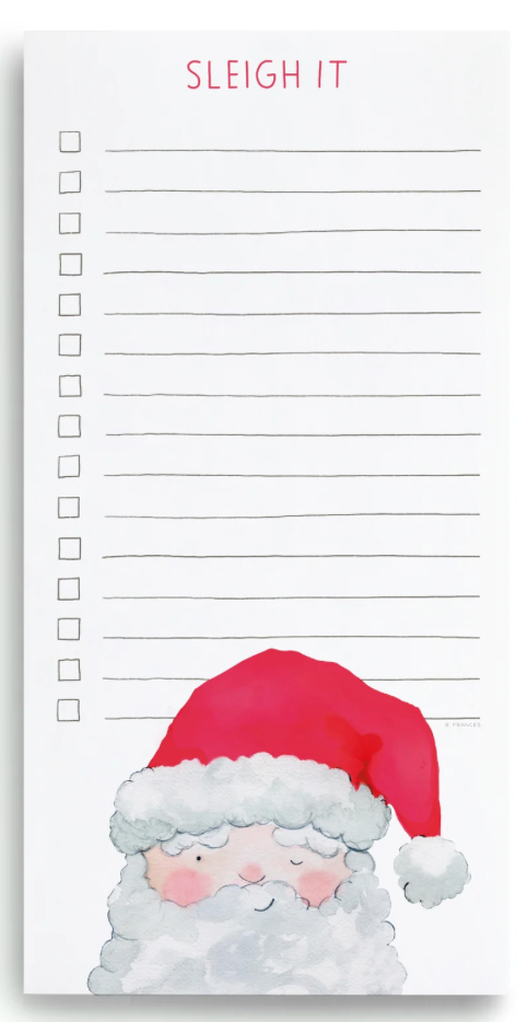 Sleigh It Santa Market Notepad