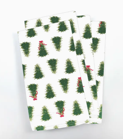 8 Oak Lane Ditsy Tree Dinner Napkins