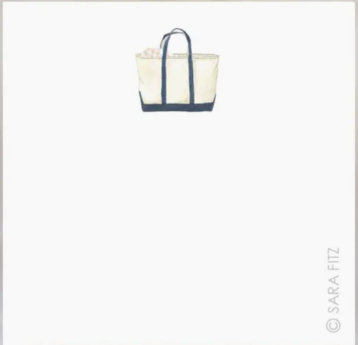 Canvas Tote Notelets