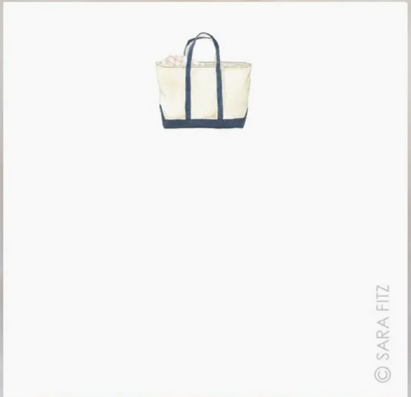 Canvas Tote Notelets