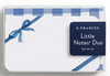 Blue Bow Little Notes with Blue Gingham Envelopes Duo Set