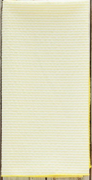 Yellow  Seersucker Dinner Napkins