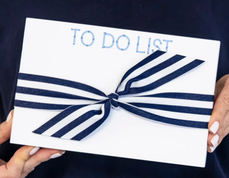 Bamboo "To Do List" Slab Notepad