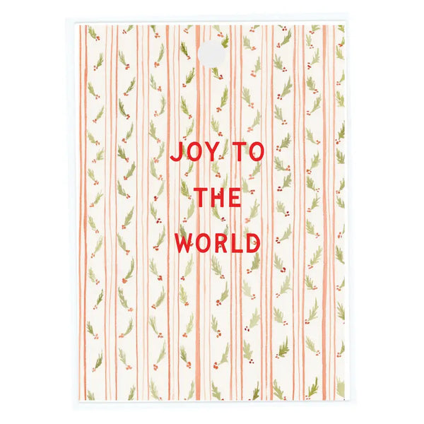 Joy to the World Christmas Gift Tags