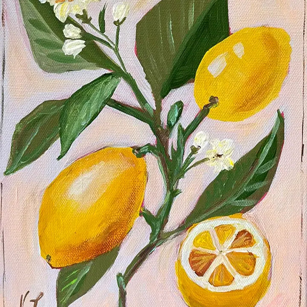 Lemon Branches Greeting Card