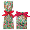 Christmas Marble Wine and Gift Bag Set