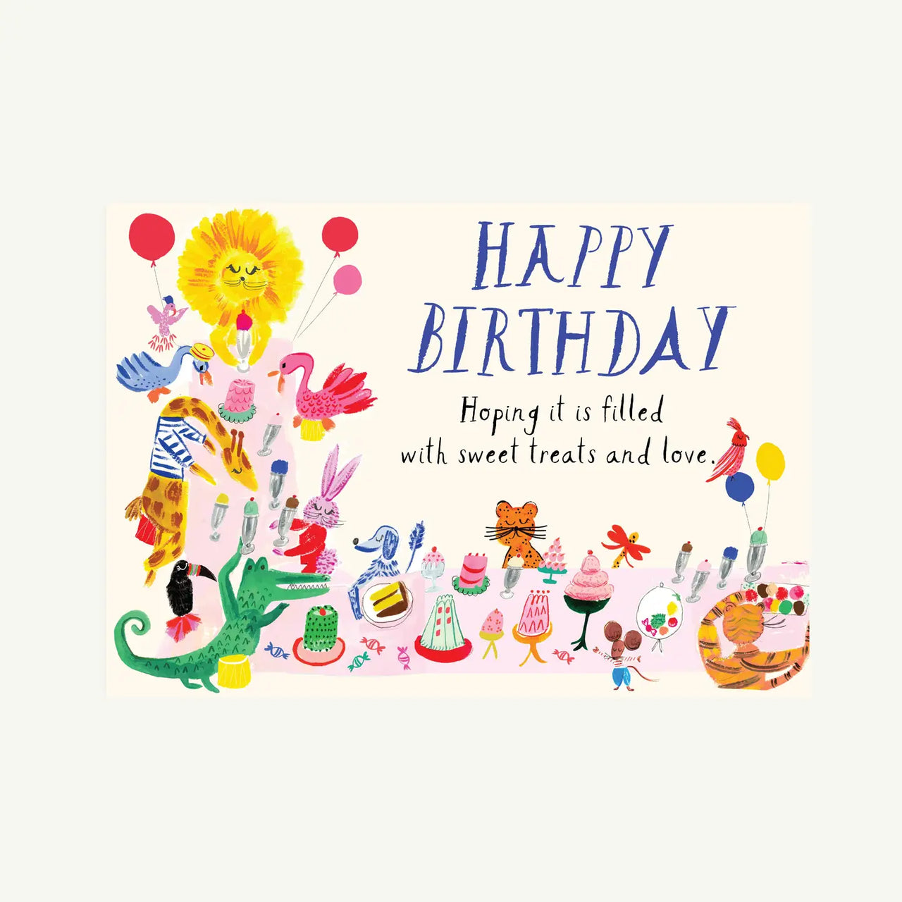 Sweet Treats Birthday Greeting Card
