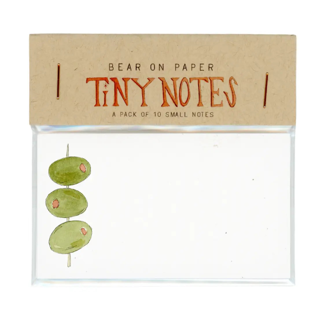 Olive Stick Tiny Notes