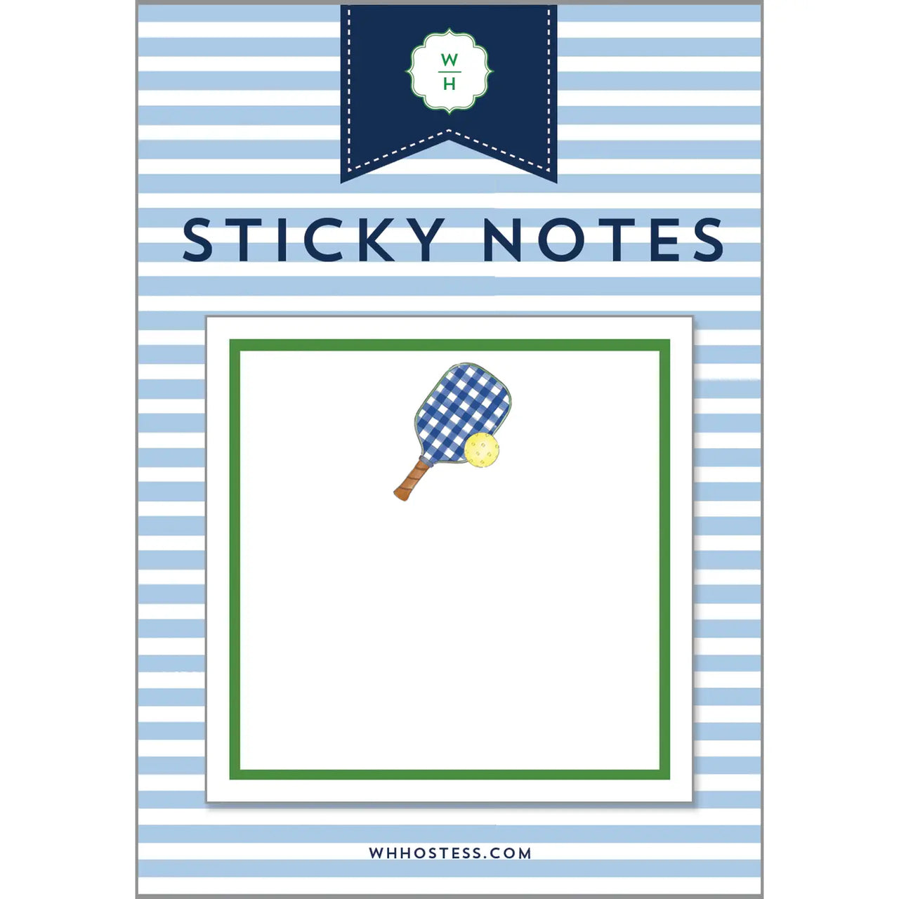 Preppy Pickleball Sticky Notes