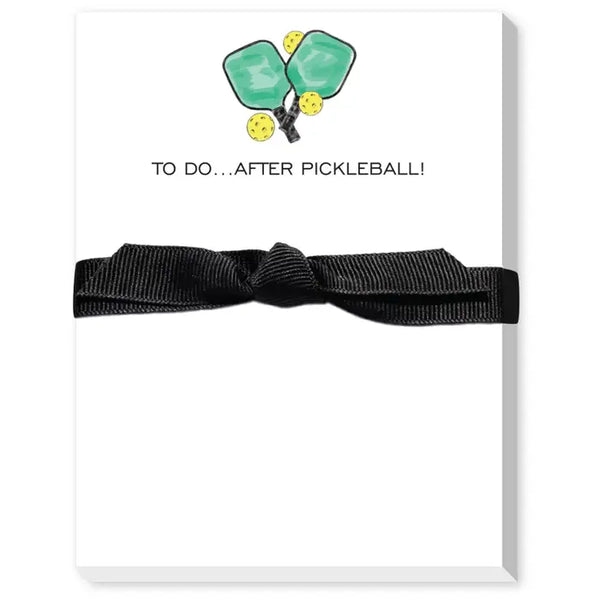 To Do After Pickleball Mini Notepad
