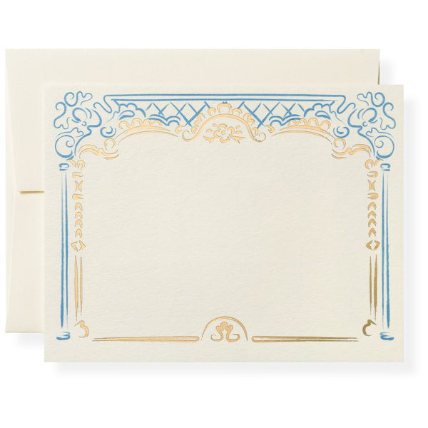 Nicole in French Blue Notecards