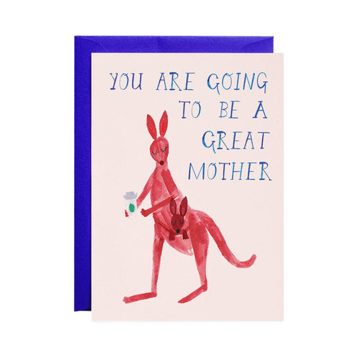 A Baby Joey Baby Greeting Card
