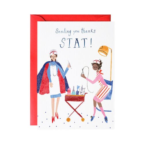 Thank You to Nurses Greeting Card