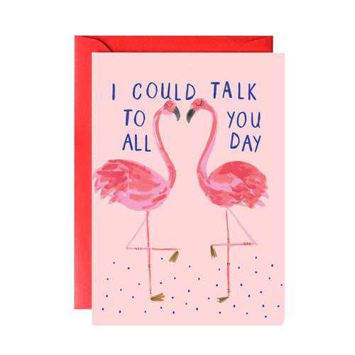 Talk To You All Day Card