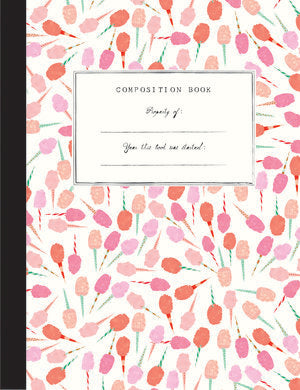Cotton Candy Composition Notebook
