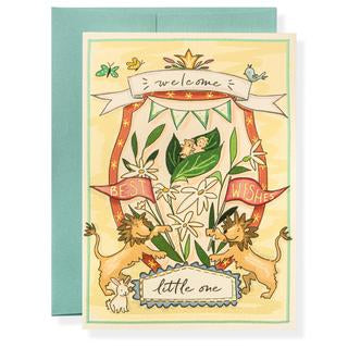 Welcome Little One Greeting Card
