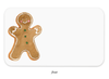 Gingerbread Man Little Notes