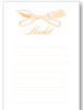 Spoon and Fork Market Long Notepad