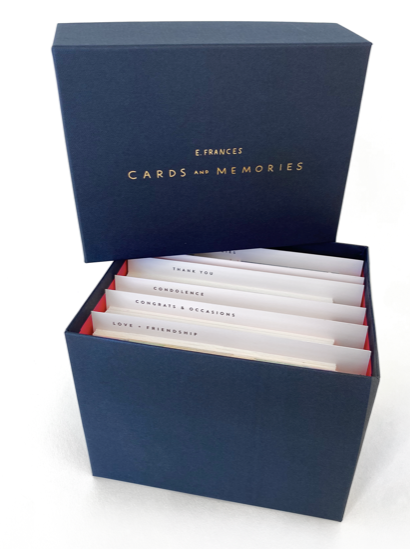 Cards and Memories Box