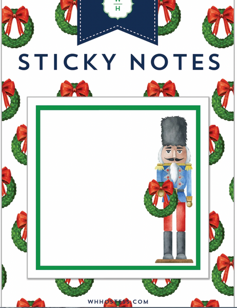 Nutcracker Christmas Sticky Notes