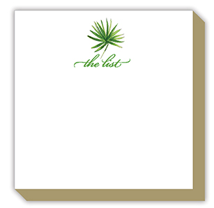 The List Palm Luxe Notepad