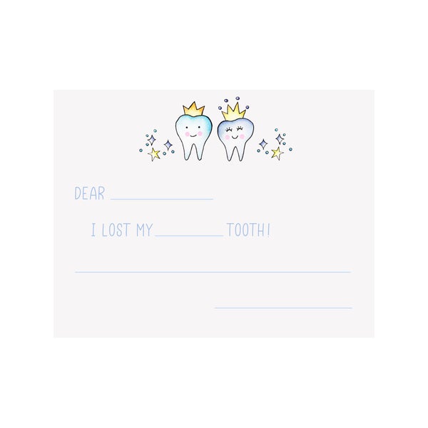 Letter for the Tooth Fairy Flat Notecard