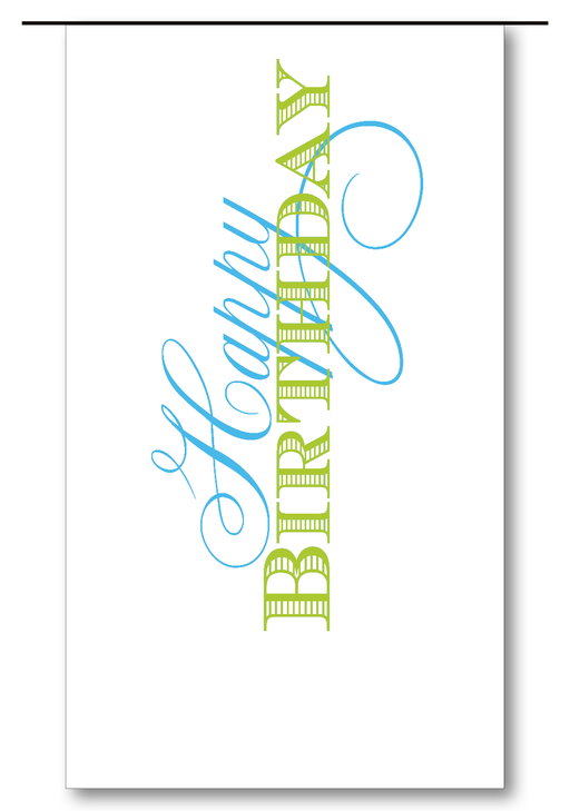 Happy Birthday Wine Bags