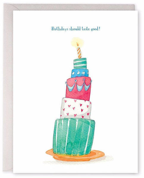 Birthdays Should Taste Good Card