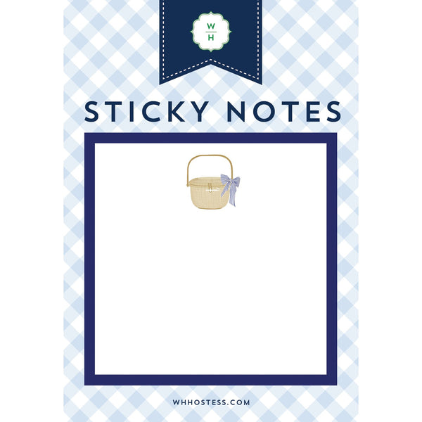 Nantucket Basket Sticky Notes